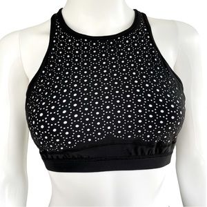 lululemon athletica Black and White High-Neck Bra